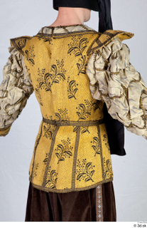  Photos Medieval Prince in cloth dress 1 Formal Medieval Clothing medieval Prince upper body yellow vest 0007.jpg